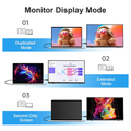 Moniteur portable XTRMLAB V156F02 15.6