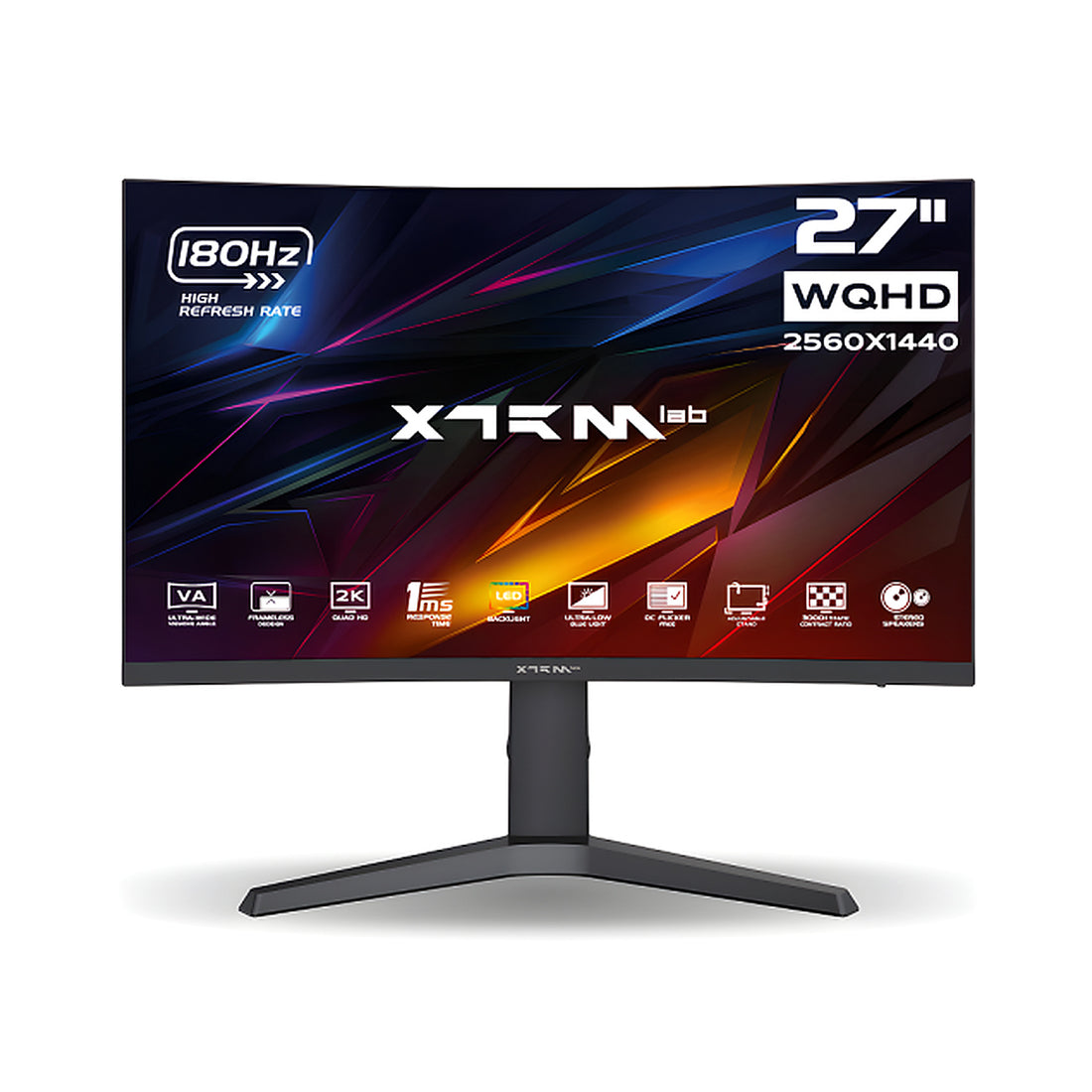 Moniteur XTRMLAB X27G18VCQ 27" QHD VA 180Hz au Maroc - vue principale