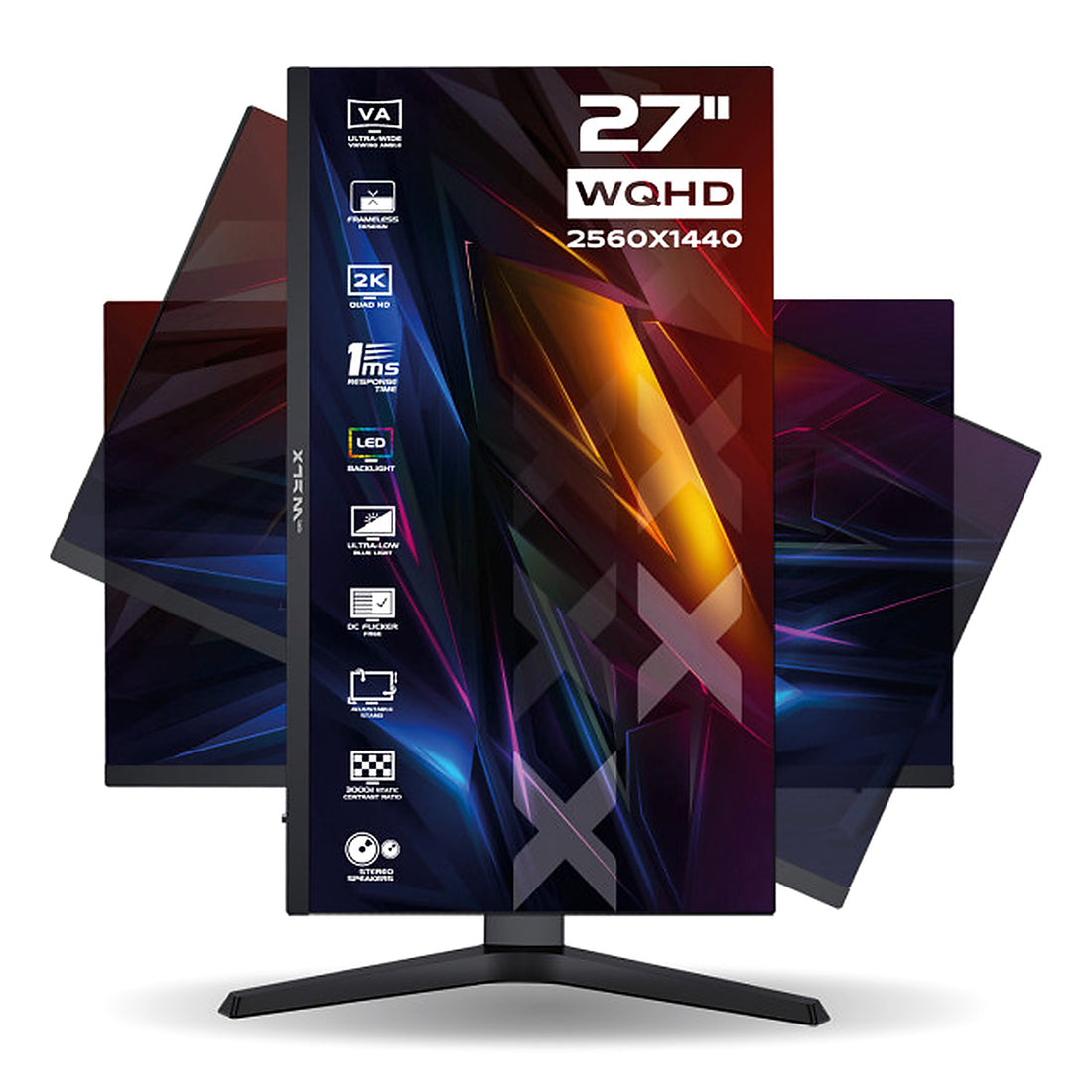 Moniteur XTRMLAB X27G24IQF Fast 27" QHD IPS 240Hz au Maroc - vue principale