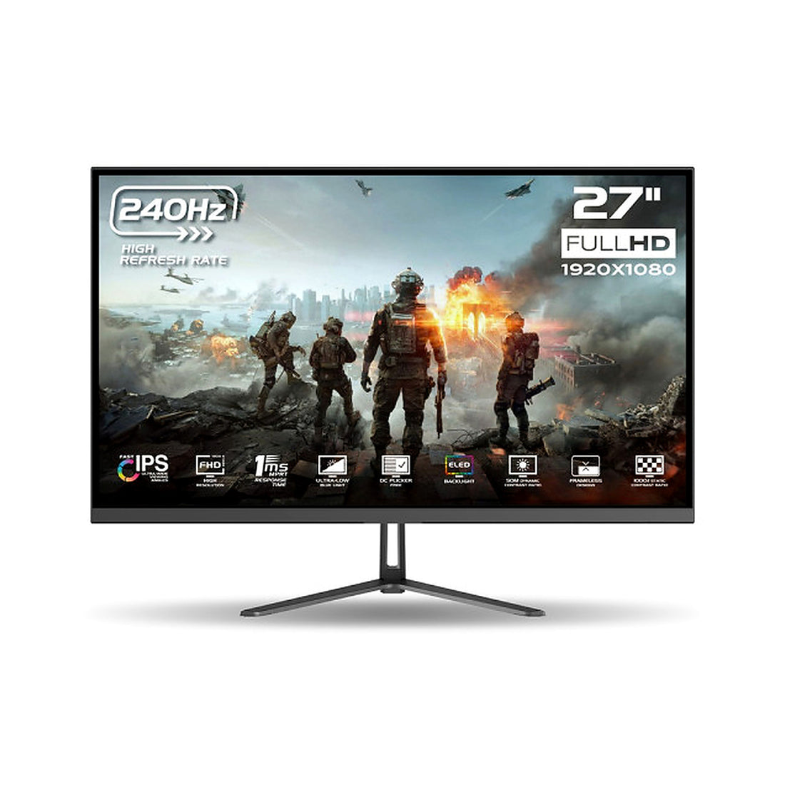 Moniteur XTRMLAB XK27G24IFF Fast 27" FHD IPS 240Hz au Maroc - vue principale