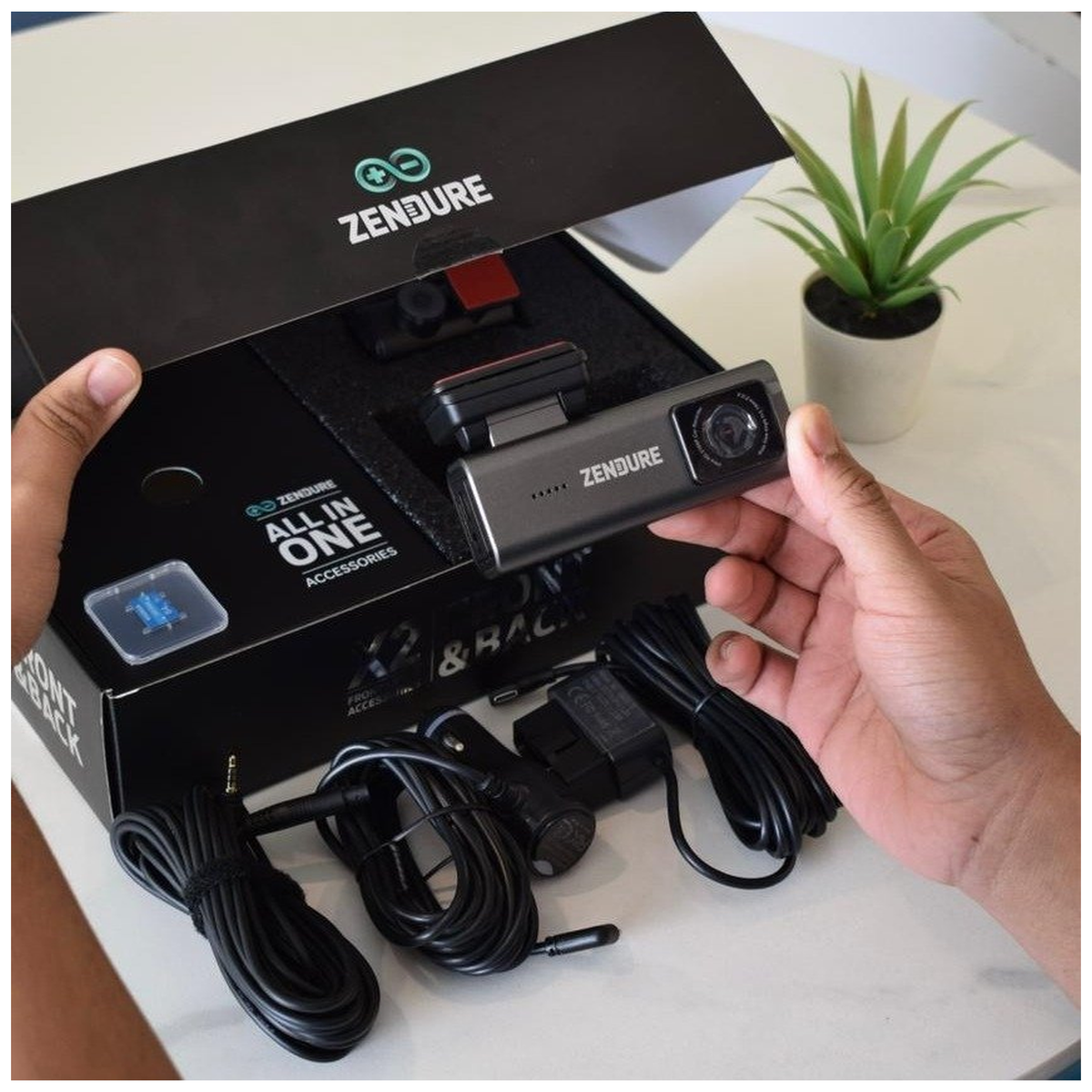Zendure Caméra de voiture ZEN 200 (Avant + Arrière) : 4K Résolution +SD CARD 64GB - Photo 3