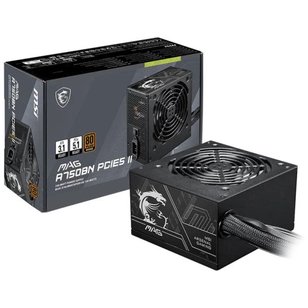 MSI MAG A750BN PCIE5 II 80PLUS Bronze 750W