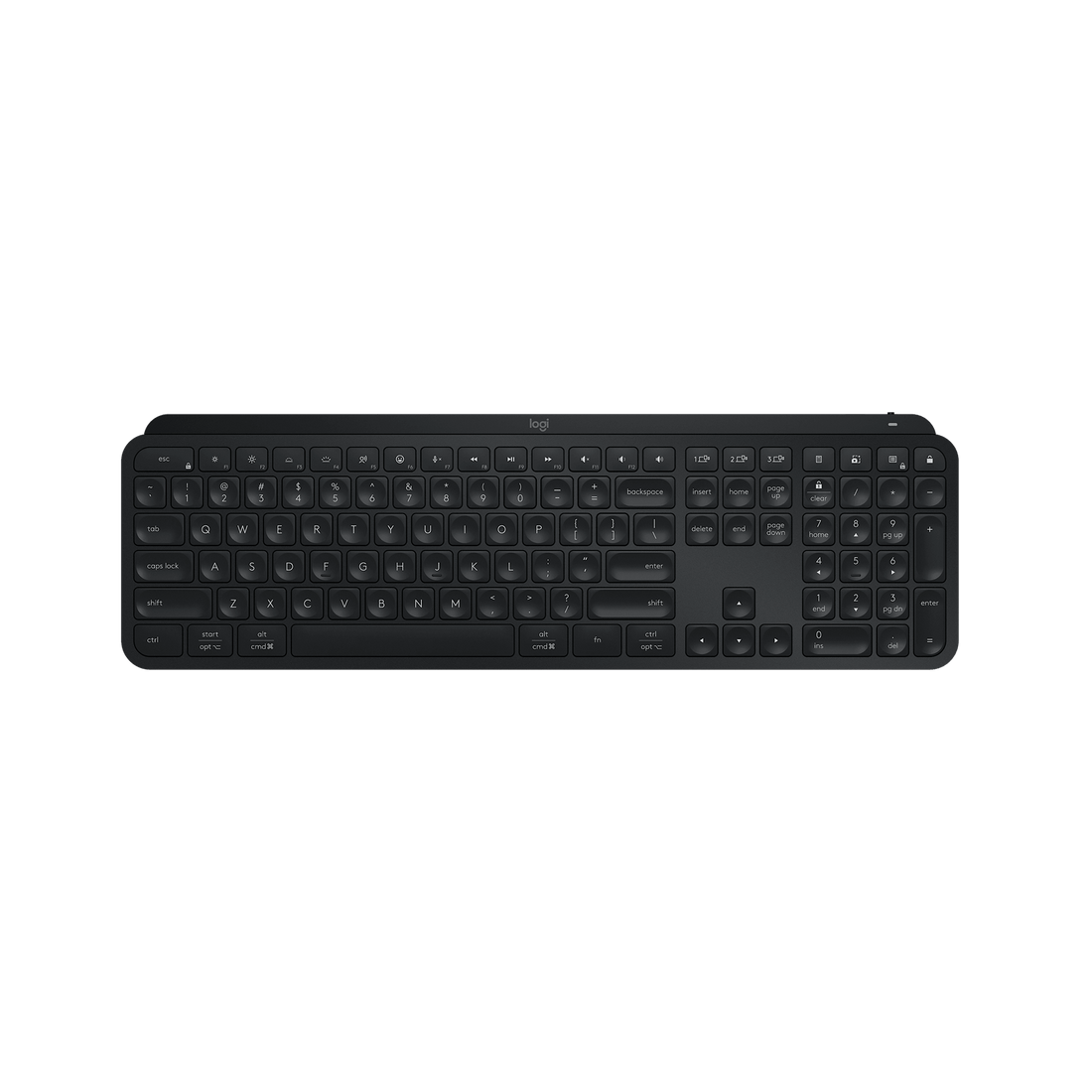 MAYDAN Clavier Logitech Mx Keys Noir - Photo 1