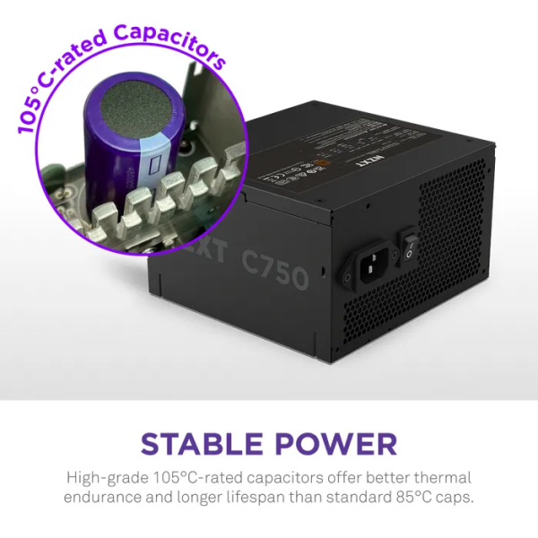 NZXT C750 Bronze ATX 3.1 80PLUS Bronze 750W