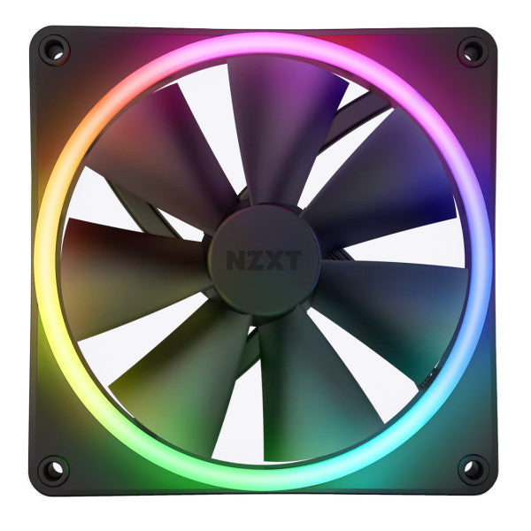 NZXT F140 RGB Duo Twin Pack Black