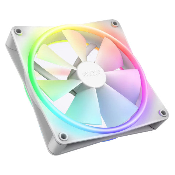 NZXT F140 RGB Duo Twin Pack White