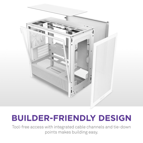 NZXT H3 Flow (2025) White