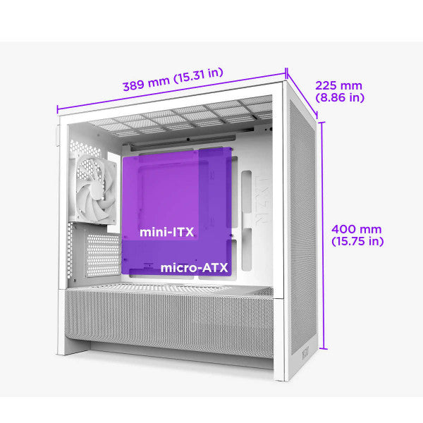 NZXT H3 Flow (2025) White