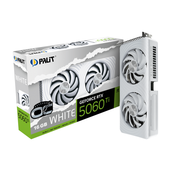 PALIT GeForce RTX 5060 Ti 16GB OC GDDR7 White