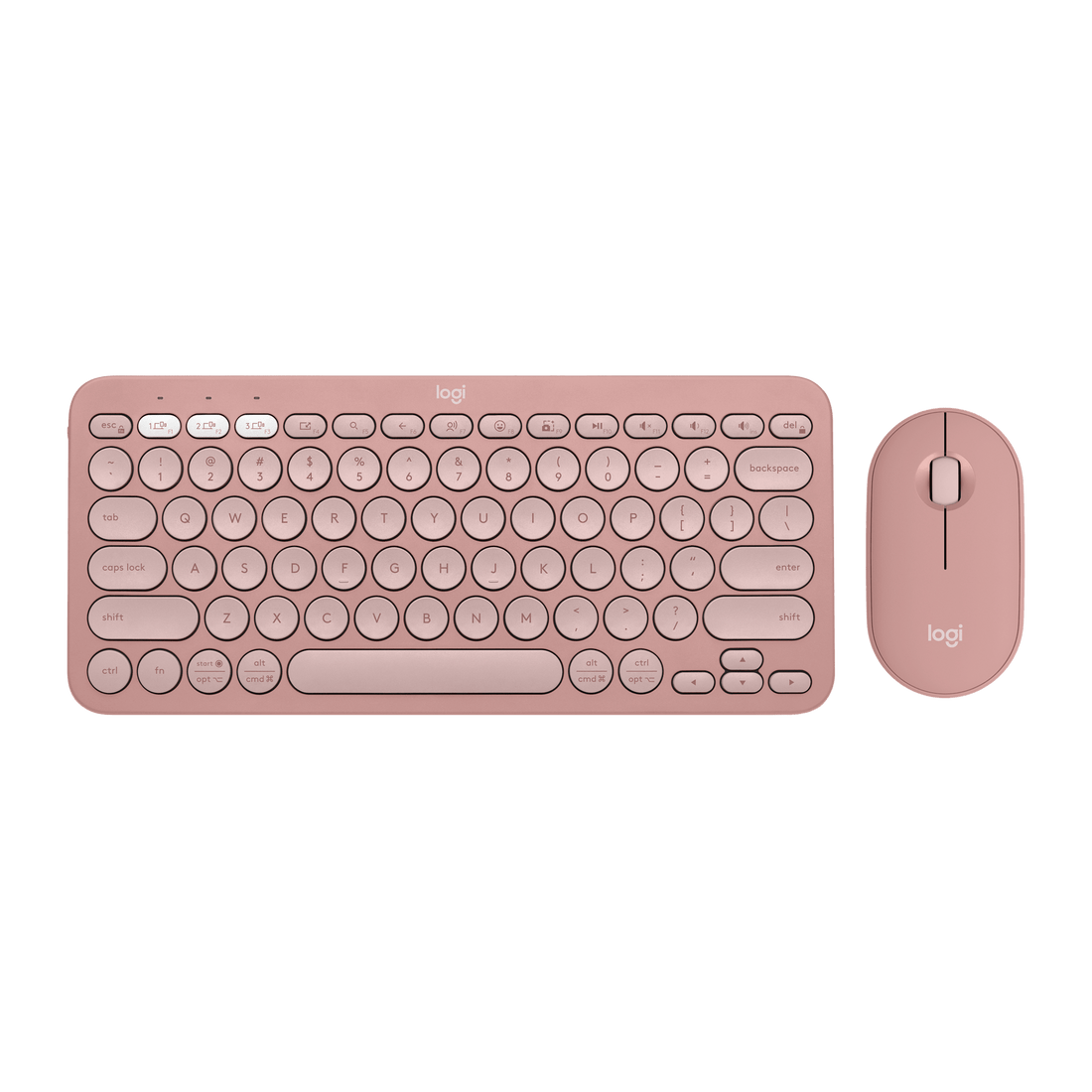 MAYDAN Souris Logitech Pebble - Tonal Sans Fil Blanc - Photo 1
