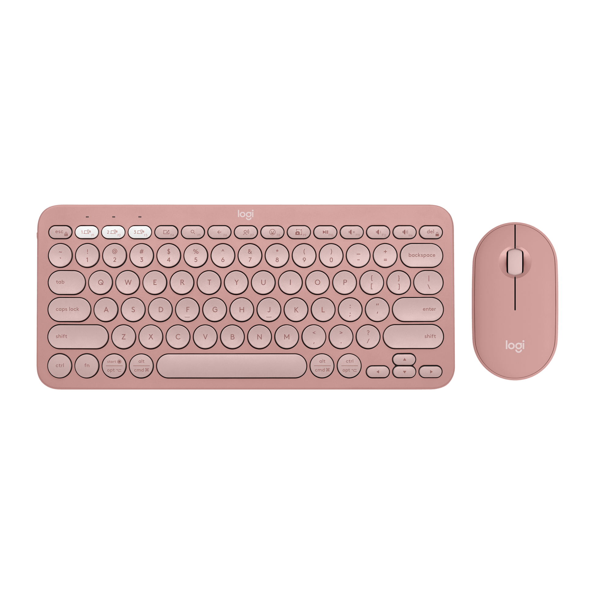 MAYDAN Souris Logitech Pebble - Tonal Sans Fil Blanc - Photo 1