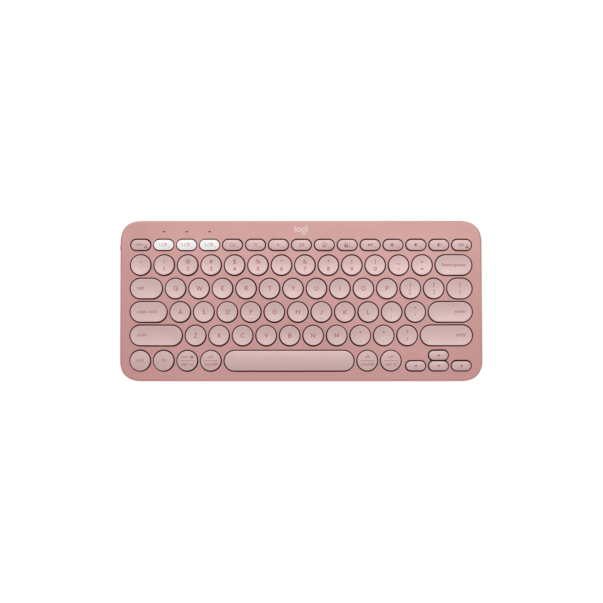 MAYDAN Clavier Logitech K380S Rose - Photo 1