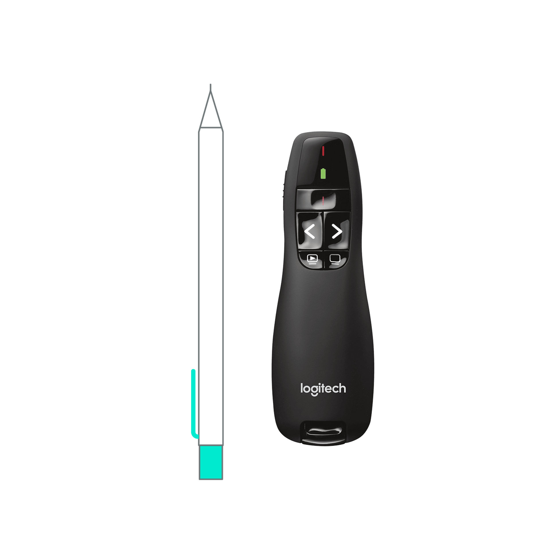 MAYDAN Telecommande de Presentation Logitech R400 - Photo 5