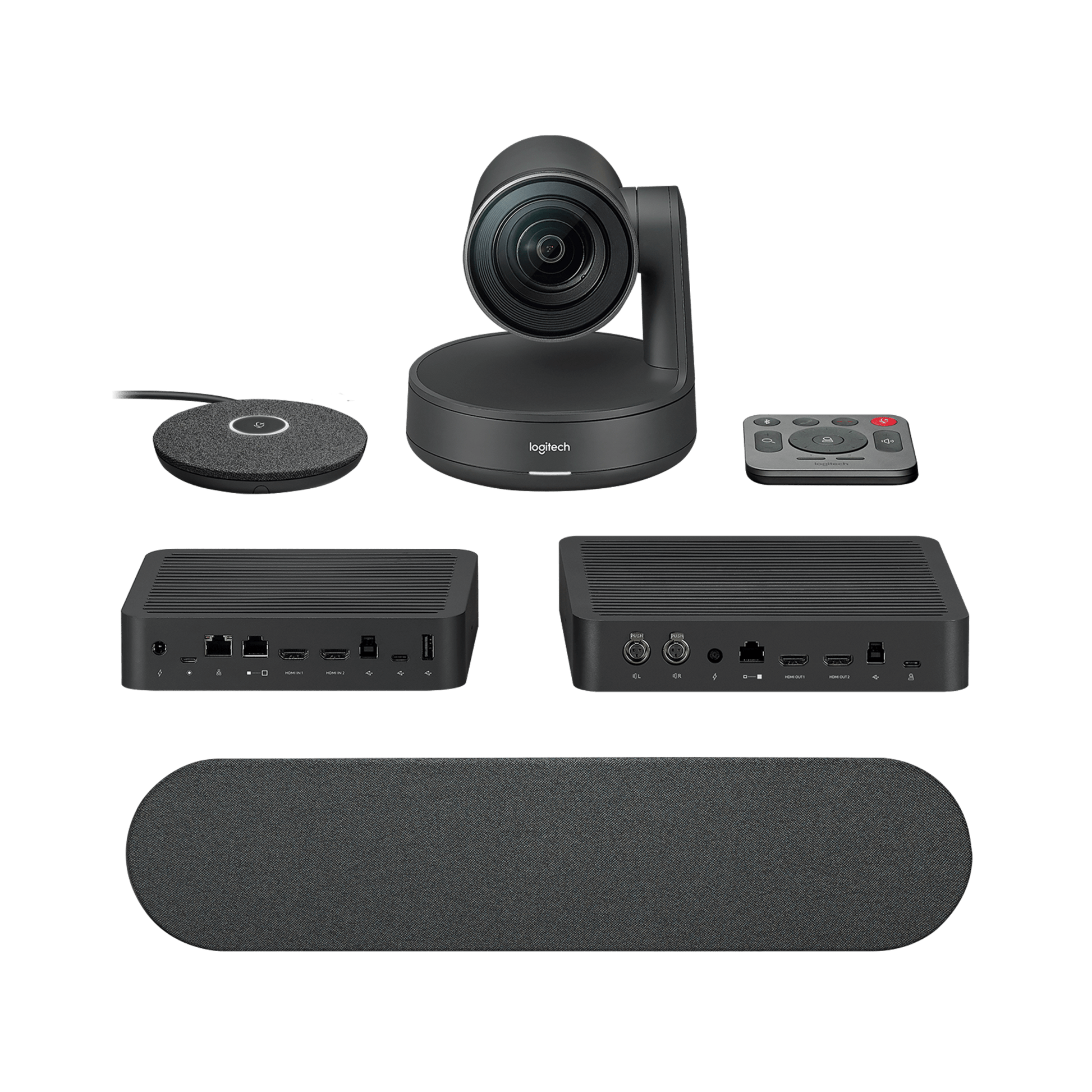 MAYDAN Logitech Rally (1xCamera, 1xSpeaker, 1xMic, Table & Display Hub) - Photo 1