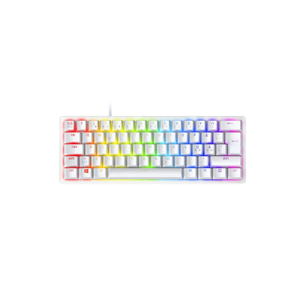 Razer Huntsman Mini Mercury (Red Switch) Blanc