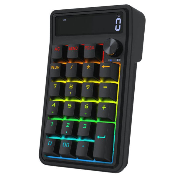 Redragon COVE K733 Tri-mode Mechanical Calculator Keyboard
