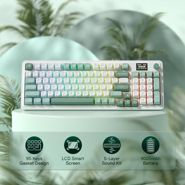 Redragon Galatin PRO K719 Wireless (Jade Cloud)