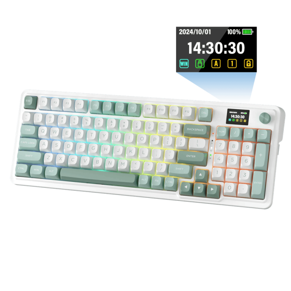 Redragon Galatin PRO K719 Wireless (Jade Cloud)