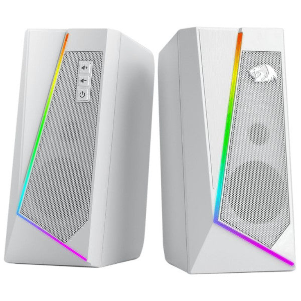 Redragon GS520 Anvil RGB Desktop Speakers 2.0 (WHITE)