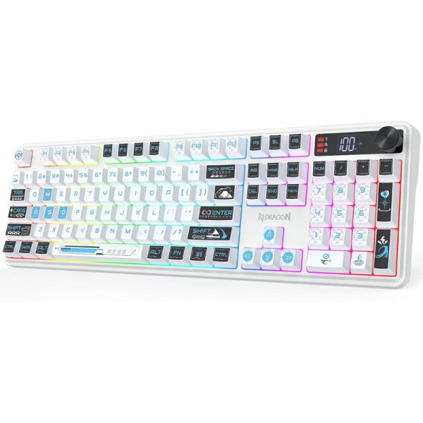 Redragon K526 PRO RGB White-Black