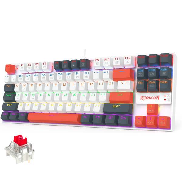 Redragon Kumara K552WLR TKL RGB (Outemu Red Switches)