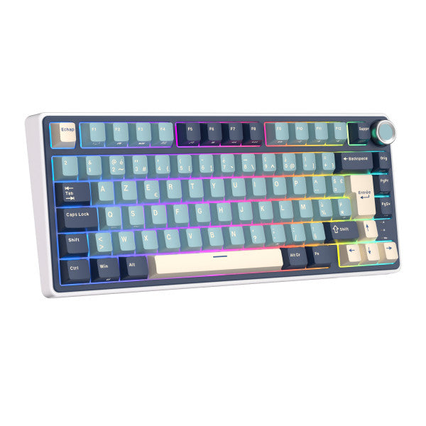 Royal Kludge R75 Forest Blue - K Silver Switch (FR Azerty)