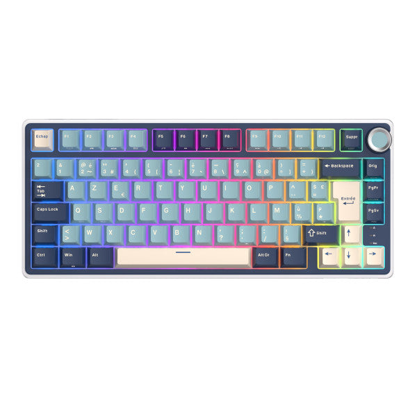 Royal Kludge R75 Forest Blue - K Silver Switch (FR Azerty)