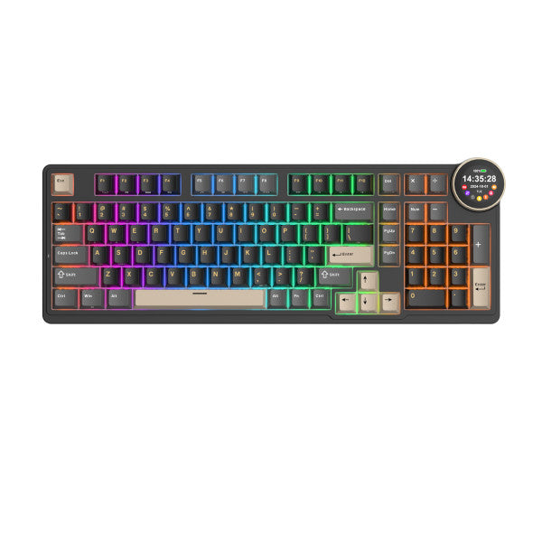 Royal Kludge RK N99 Phantom - Violet Switch (US Qwerty)