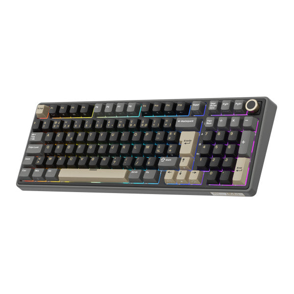 Royal Kludge RK R98Pro Phantom - Beige Switch (FR Azerty)