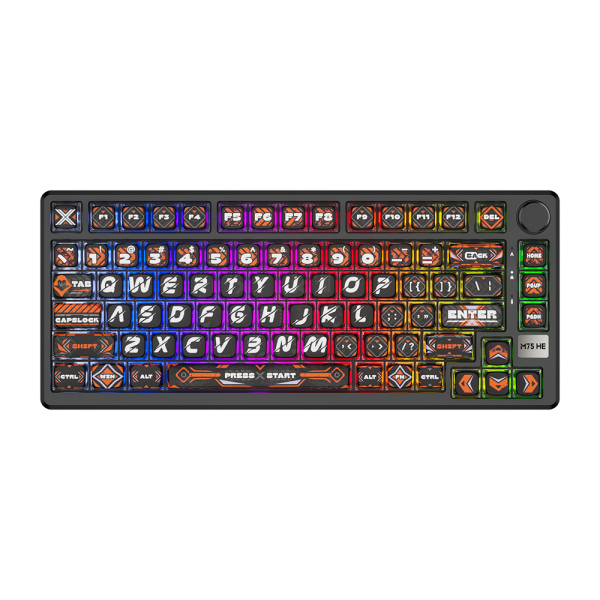 Royal Kludge RKM75 HE Hephaestus - Mint Switch (UK Qwerty)