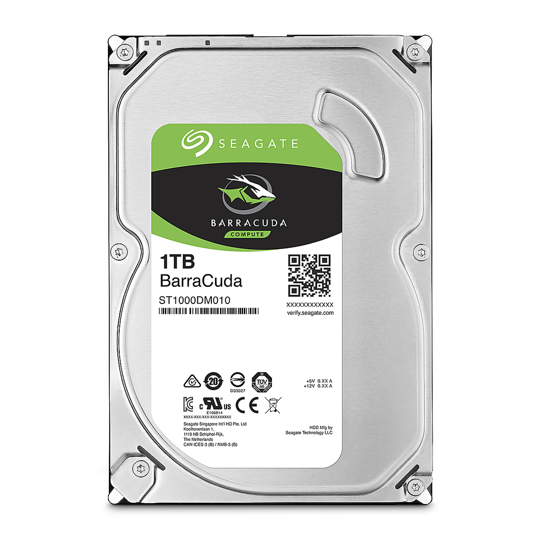 Seagate BarraCuda 1 To 3.5" SATA III 7200 RPM - Disque Dur Interne - Image 1