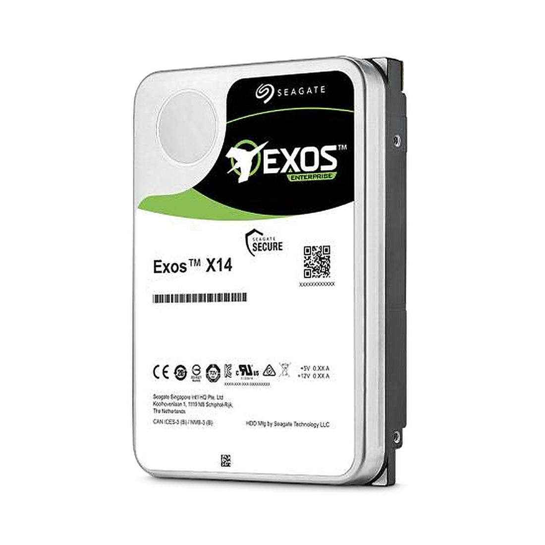 Seagate Exos X14 Enterprise 12 To 3.5" SATA III 7200 RPM - Disque Dur Enterprise - Image 1