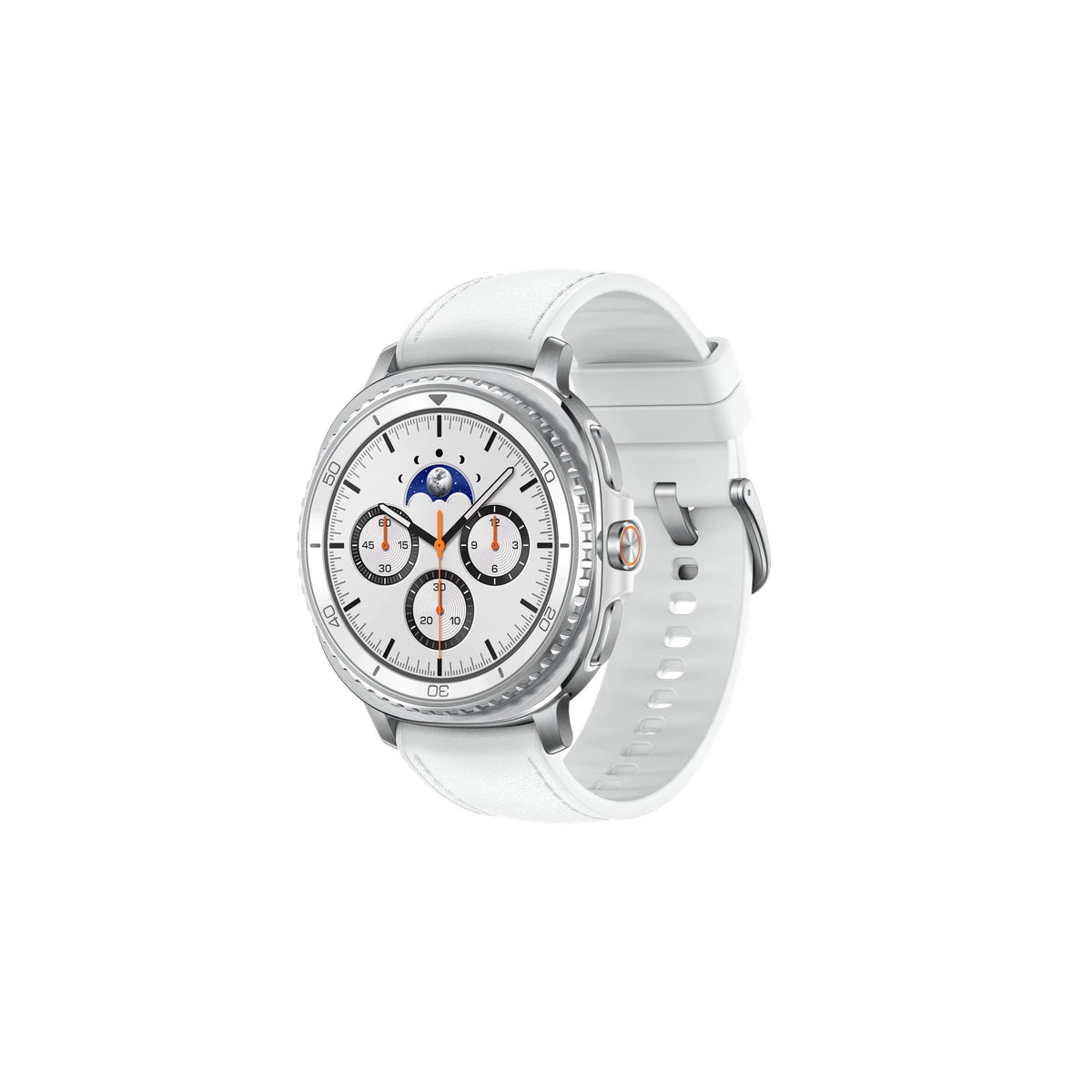 Montre Connectée Samsung Galaxy Watch8 Classic 46 mm Blanc Bluetooth - image officielle produit Maydan Maroc