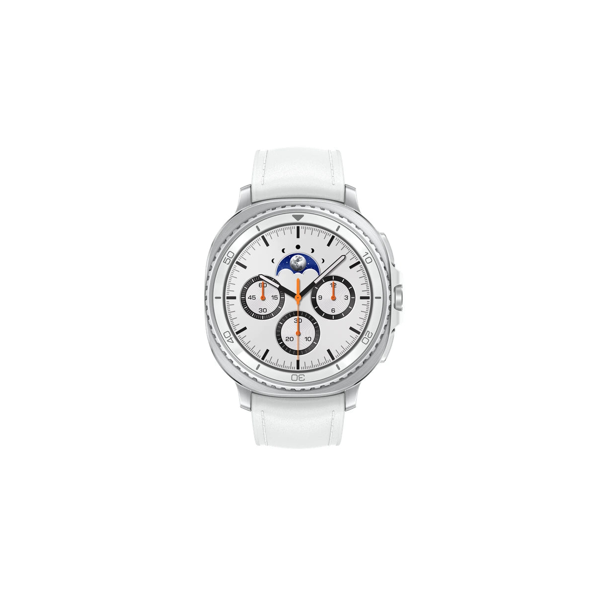 Montre Connectée Samsung Galaxy Watch8 Classic 46 mm Blanc Bluetooth - image officielle produit Maydan Maroc