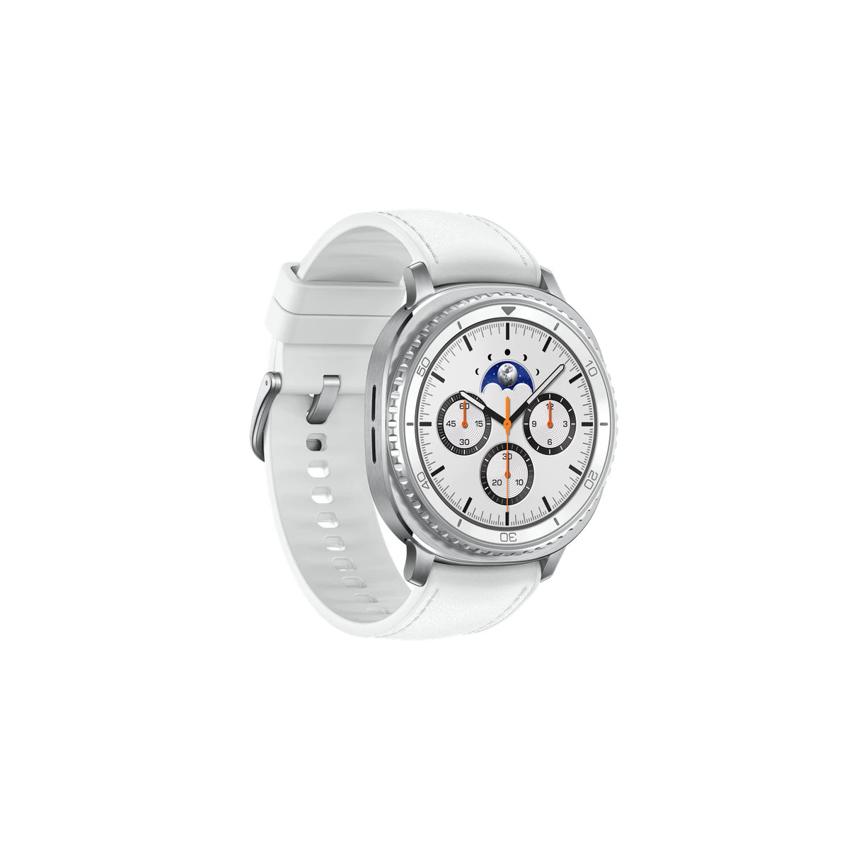 Montre Connectée Samsung Galaxy Watch8 Classic 46 mm Blanc Bluetooth - image officielle produit Maydan Maroc