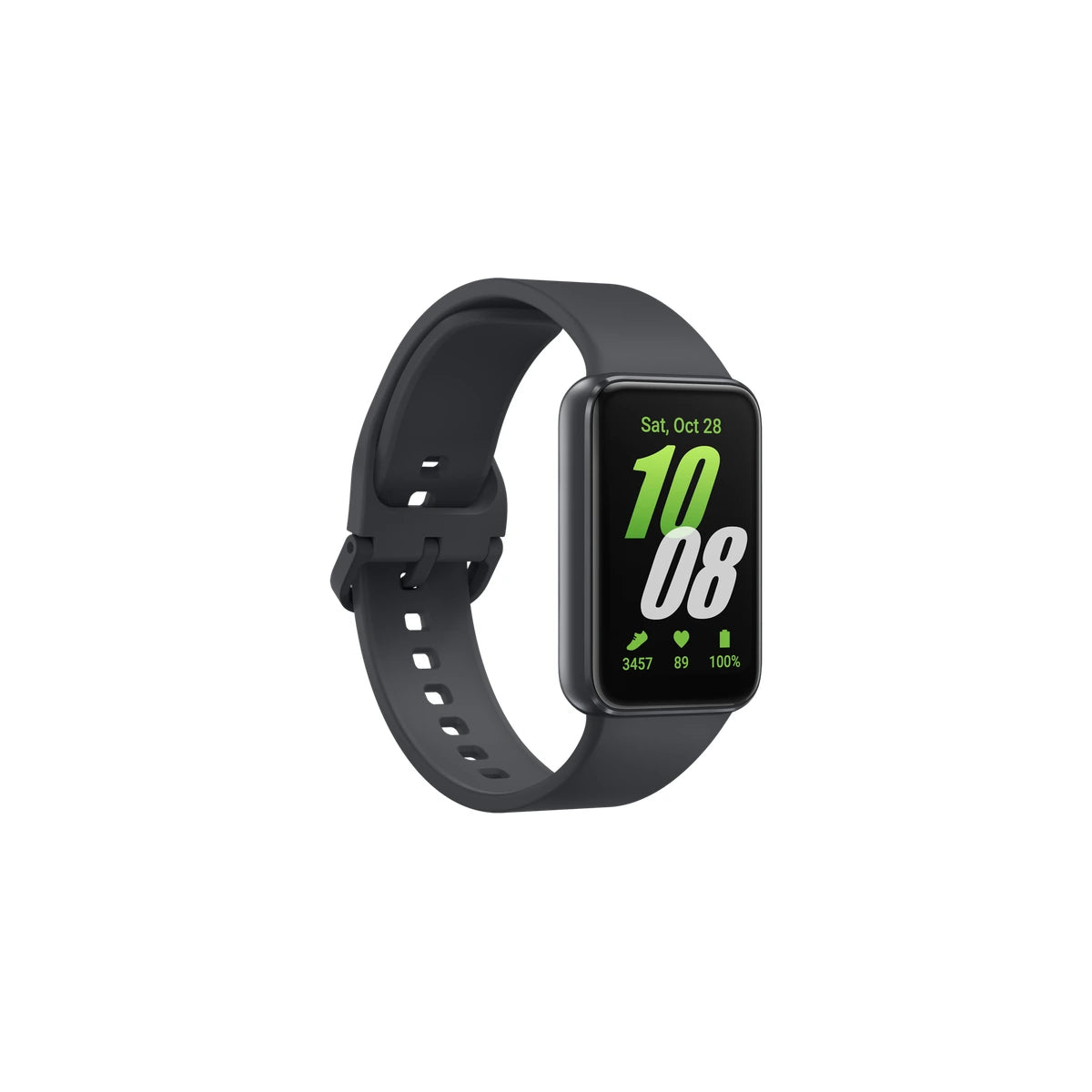 Montre Connectée Samsung Galaxy Fit3 Gris Bluetooth - image officielle produit Maydan Maroc