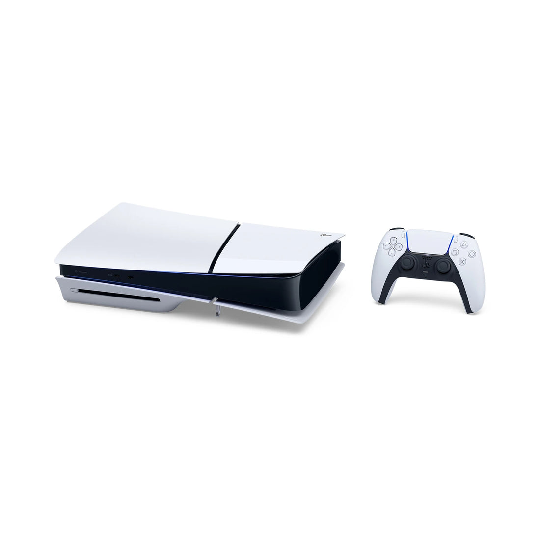 Console Sony PS5 Slim avec manette DualSense - vue officielle Icecat