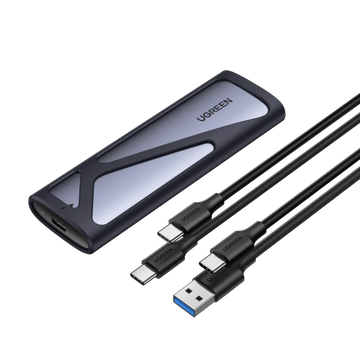 Ugreen Boitier disque dur externe Nvme/M2 SATA SSD