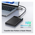 Ugreen Boitier disque dur externe USB 3.0 to 2,5/3,5 SATA