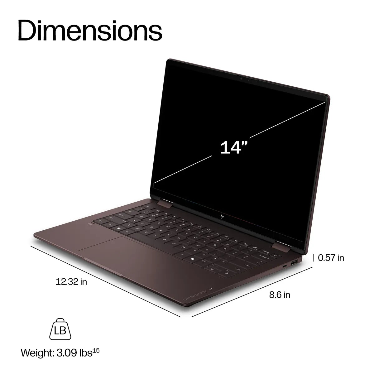 MAYDAN HP Hp Omnibook X Flip Ultra 7 155H - Photo 6