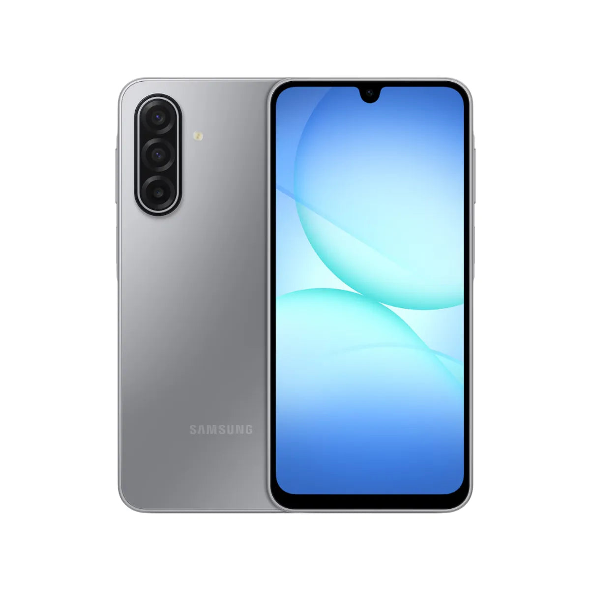 Achat Samsung Galaxy A17 6 Go 128 Go Gris - 4G Maroc - Vue face