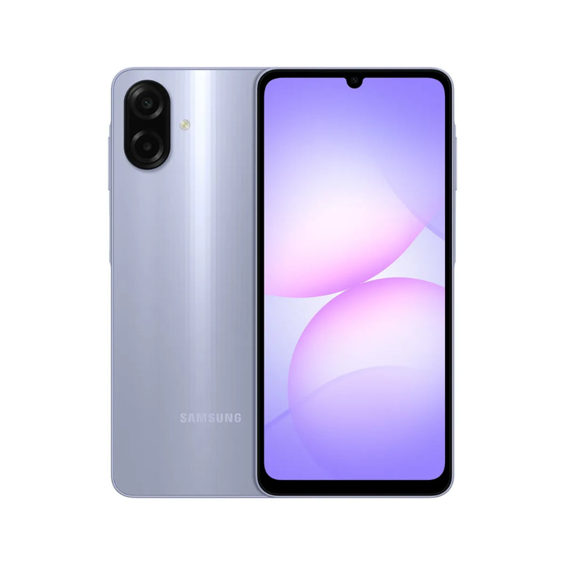 Achat Samsung Galaxy A07 4 Go 128 Go Violet - 4G Maroc - Vue face