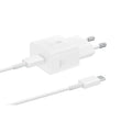 Achat Samsung Chargeur Secteur 25W USB-C vers USB-C Blanc Maroc - Vue face