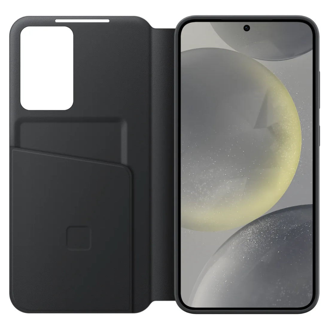 Achat Samsung Etui portefeuille pour Galaxy S24+ Noir Maroc - Vue face