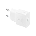 Design Samsung Chargeur Secteur 25W USB-C vers USB-C Blanc - Vue laterale