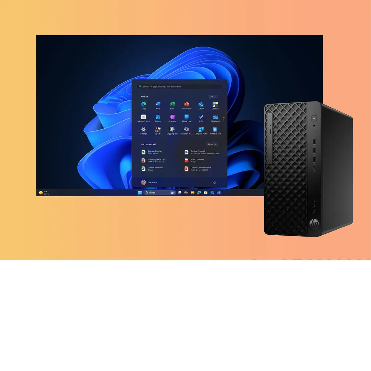 MAYDAN HP ProDesk 4 G1i Tower Core Ultra 5-225U - Vue 7