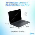MAYDAN HP Hp Omnibook Ultra Flip Ultra 7 155H - Photo 6