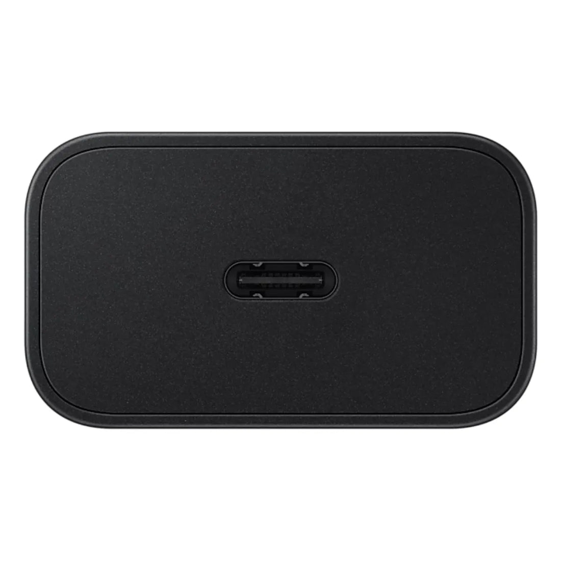 Achat Samsung Chargeur Secteur 25W USB-C vers USB-C Noir (Adaptateur seul, sans cable) Maroc - Vue face