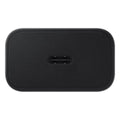 Design Samsung Chargeur Secteur 25W USB-C vers USB-C Noir (Adaptateur seul, sans cable) - Vue laterale