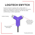 MAYDAN Accessoire Connectique Logitech Swytch Laptop Plug-and-display Displaylink - Photo 6